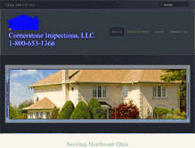 Tablet Screenshot of cornerstoneinspect.net